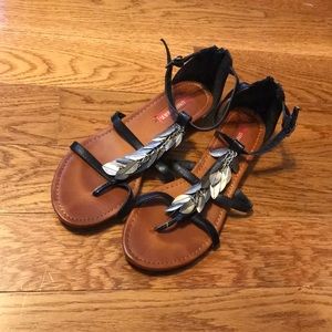Black sandals